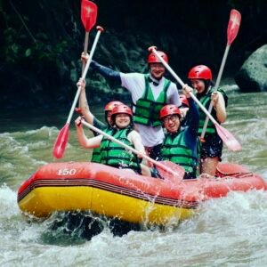 Ubud Rafting with Rice Terrace Swing and Monkey Forest