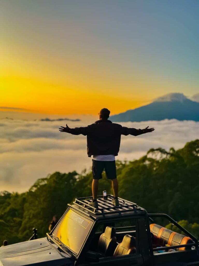 Mount Batur Sunrise Jeep Tour with Coffee Plantation and Ubud Rice Terrace
