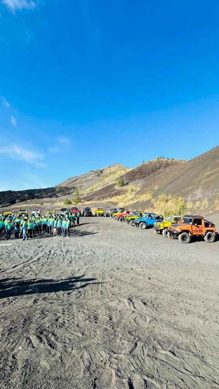 Mount Batur Jeep Day Trip with Tirta Empul Holy Water, Rice Terrace